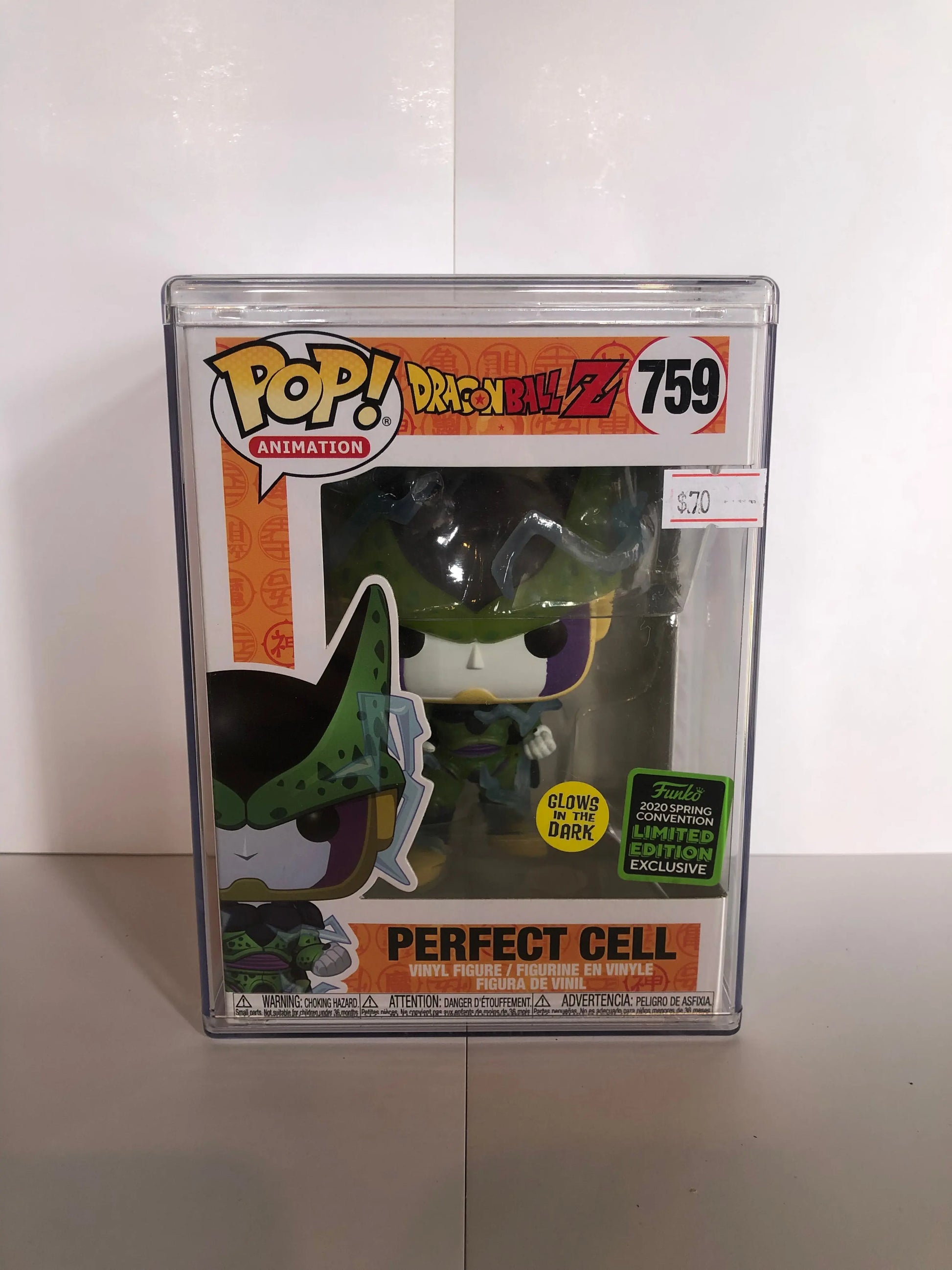 FUNKO Pop Vinyl 759 Perfect Cell (GITD 2020 Spring Convention Exclusive) - FRENLY BRICKS - Open 7 Days