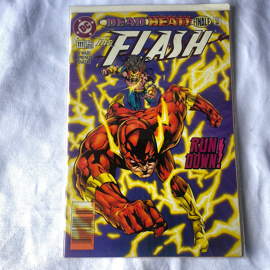DC Comics : The Flash! DEAD HEAT - RUN DOWN!! #111 FRENLY BRICKS - Open 7 Days