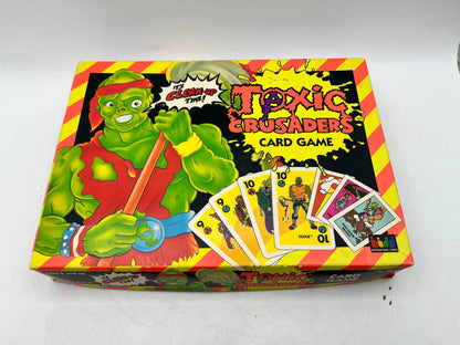 Toxic Crusaders Card Game Authentic 1991 Troma, Inc International Games FRENLY BRICKS - Open 7 Days