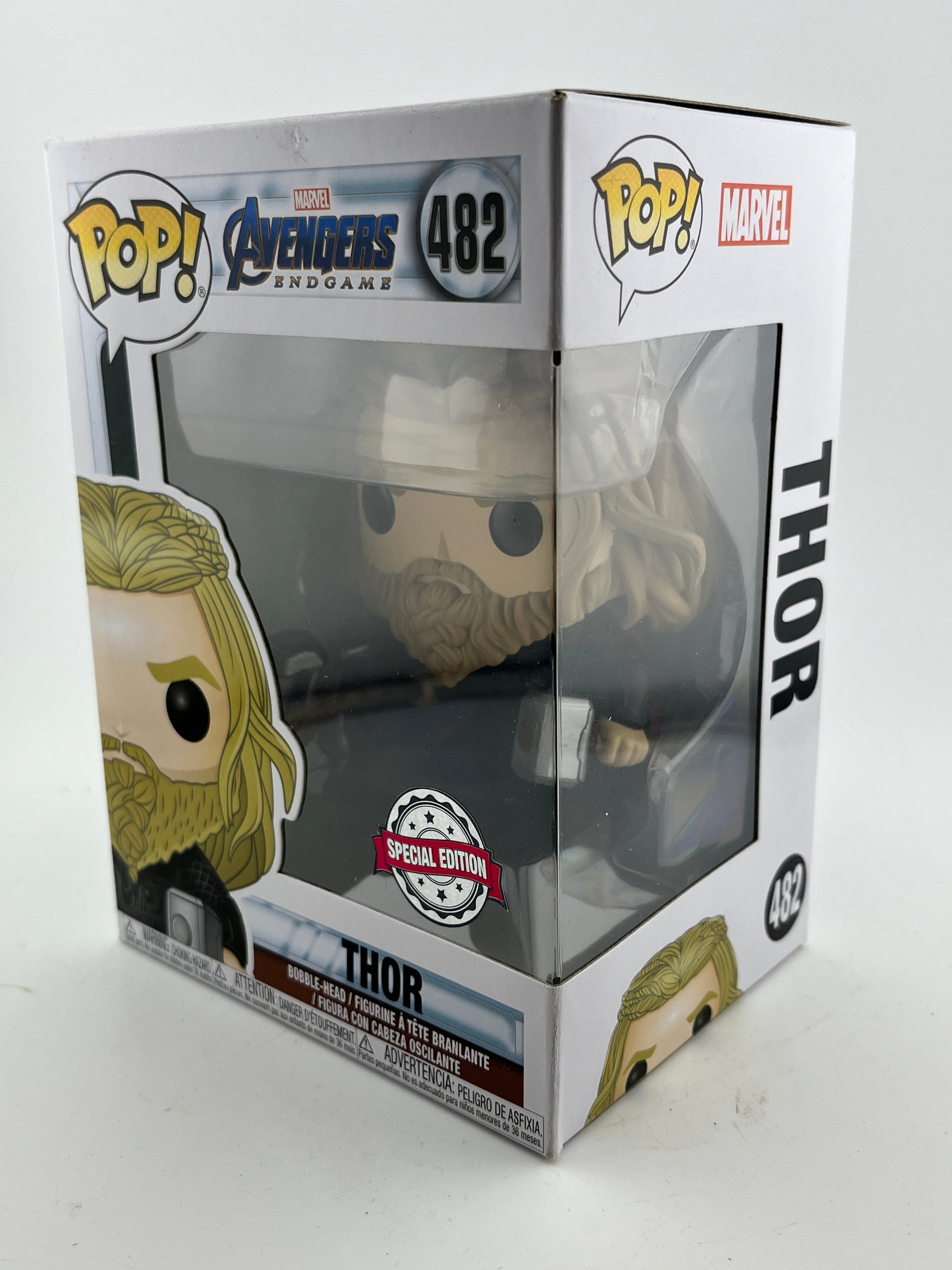 Funko POP! Marvel Avengers Endgame - Thor #482 - Special Edition FRENLY BRICKS - Open 7 Days