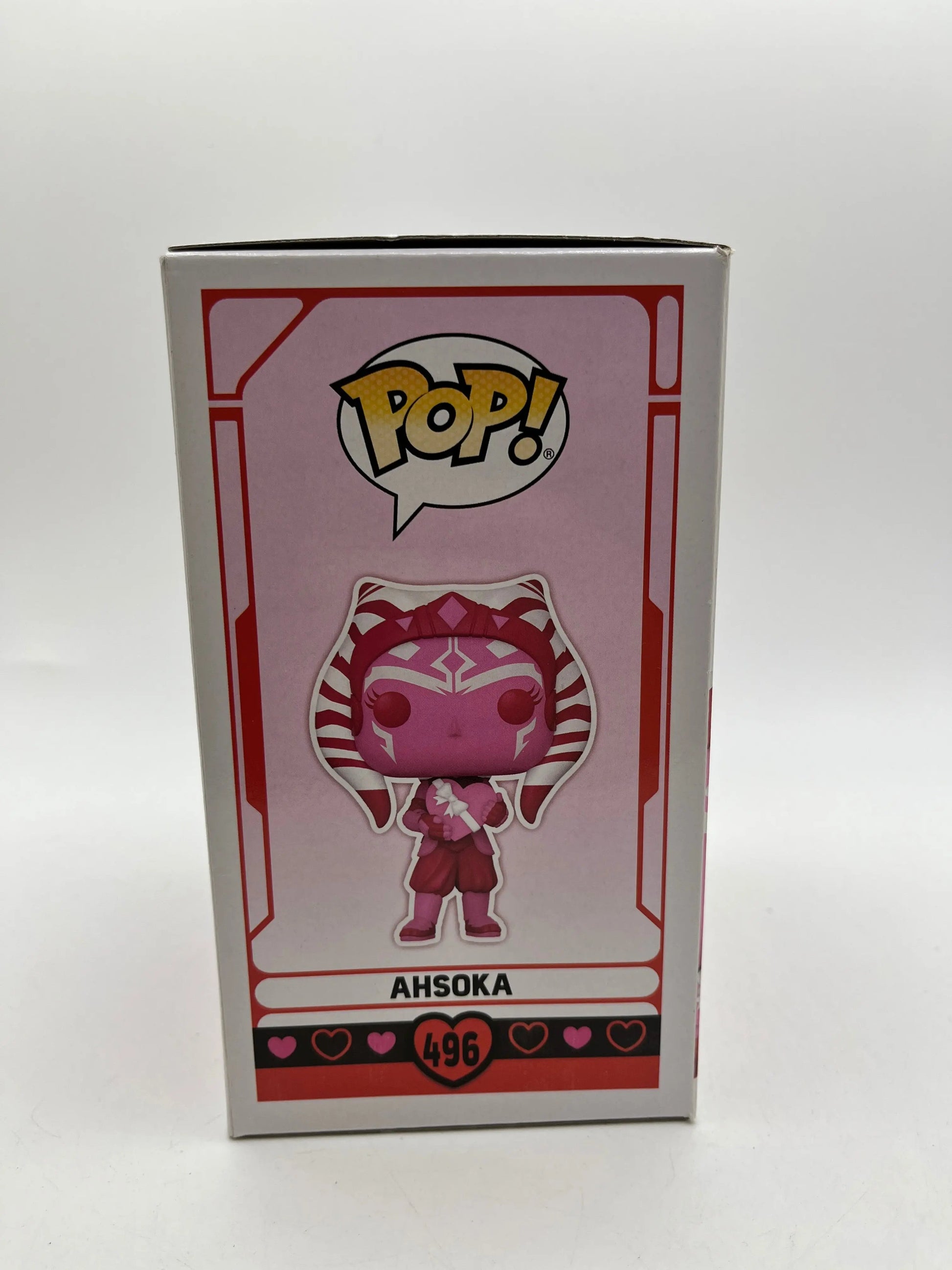 Funko POP! Star Wars Ashoka #496 - Valentines Edition - Vinyl Collectable FRENLY BRICKS - Open 7 Days