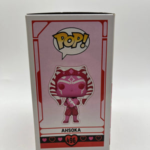 Funko POP! Star Wars Ashoka #496 - Valentines Edition - Vinyl Collectable FRENLY BRICKS - Open 7 Days