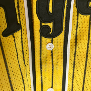 Nippon Baseball Hanshin Tigers Yellow/Black Blank Jersey Large