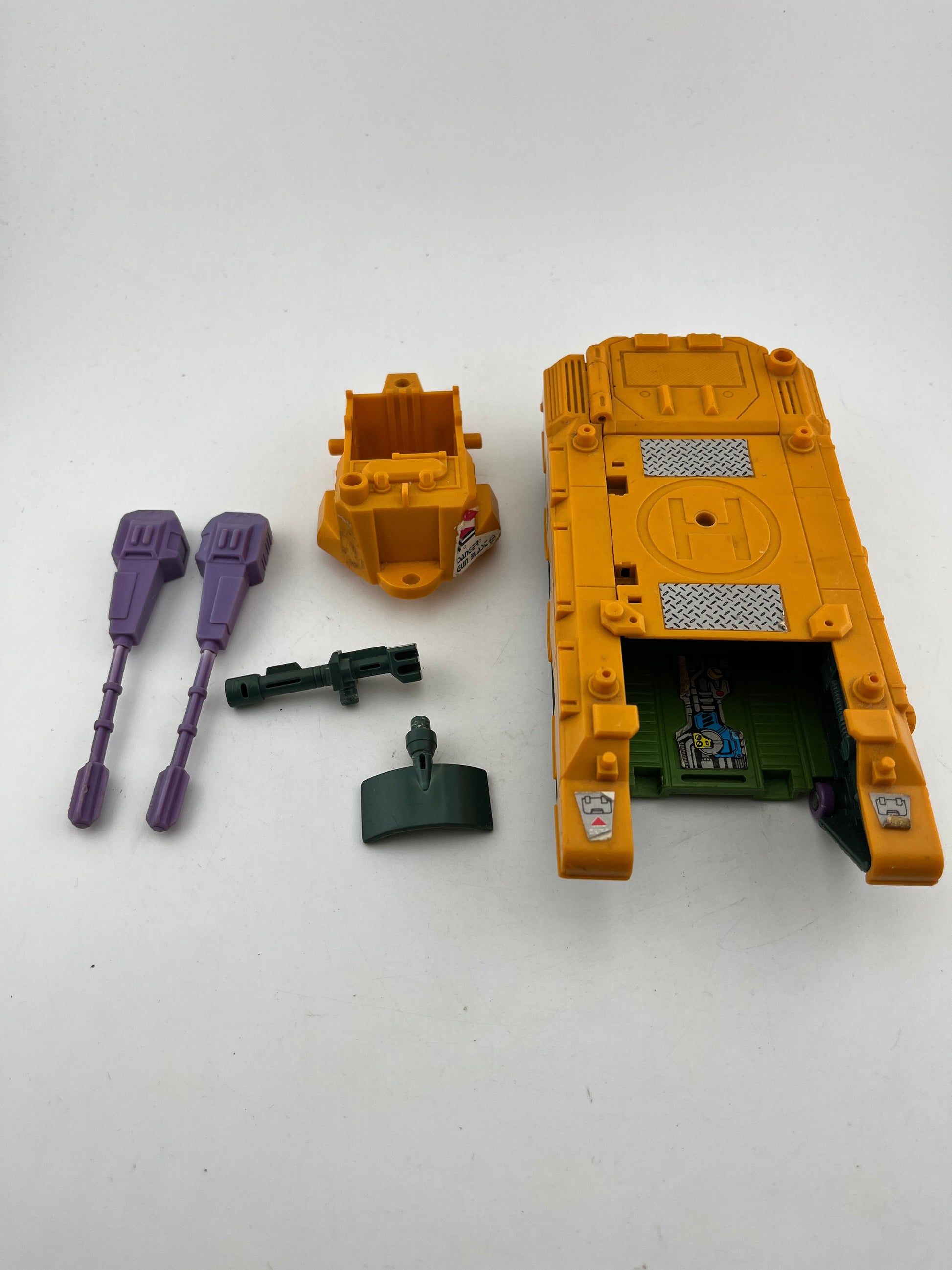 Transformers G1 (1990) Decepticon Anti-aircraft Base Micromasters - Loose FRENLY BRICKS - Open 7 Days