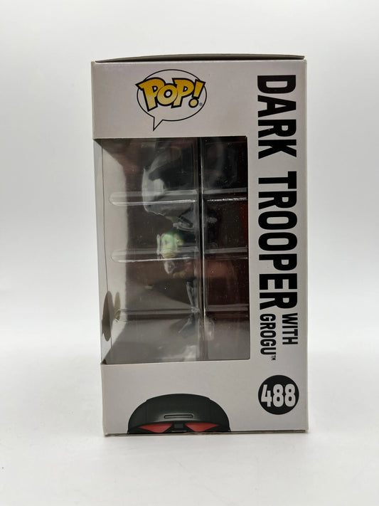 Funko POP! Star Wars Dark Trooper With Grogu #488 Special Edition FRENLY BRICKS - Open 7 Days