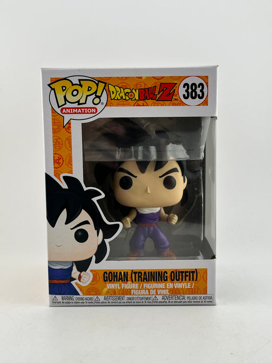 Funko POP! Animation DragonBall Z - Gohan (Training Outfit) #383 - Vinyl Collectable FRENLY BRICKS - Open 7 Days