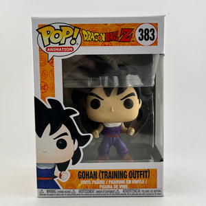 Funko POP! Animation DragonBall Z - Gohan (Training Outfit) #383 - Vinyl Collectable FRENLY BRICKS - Open 7 Days