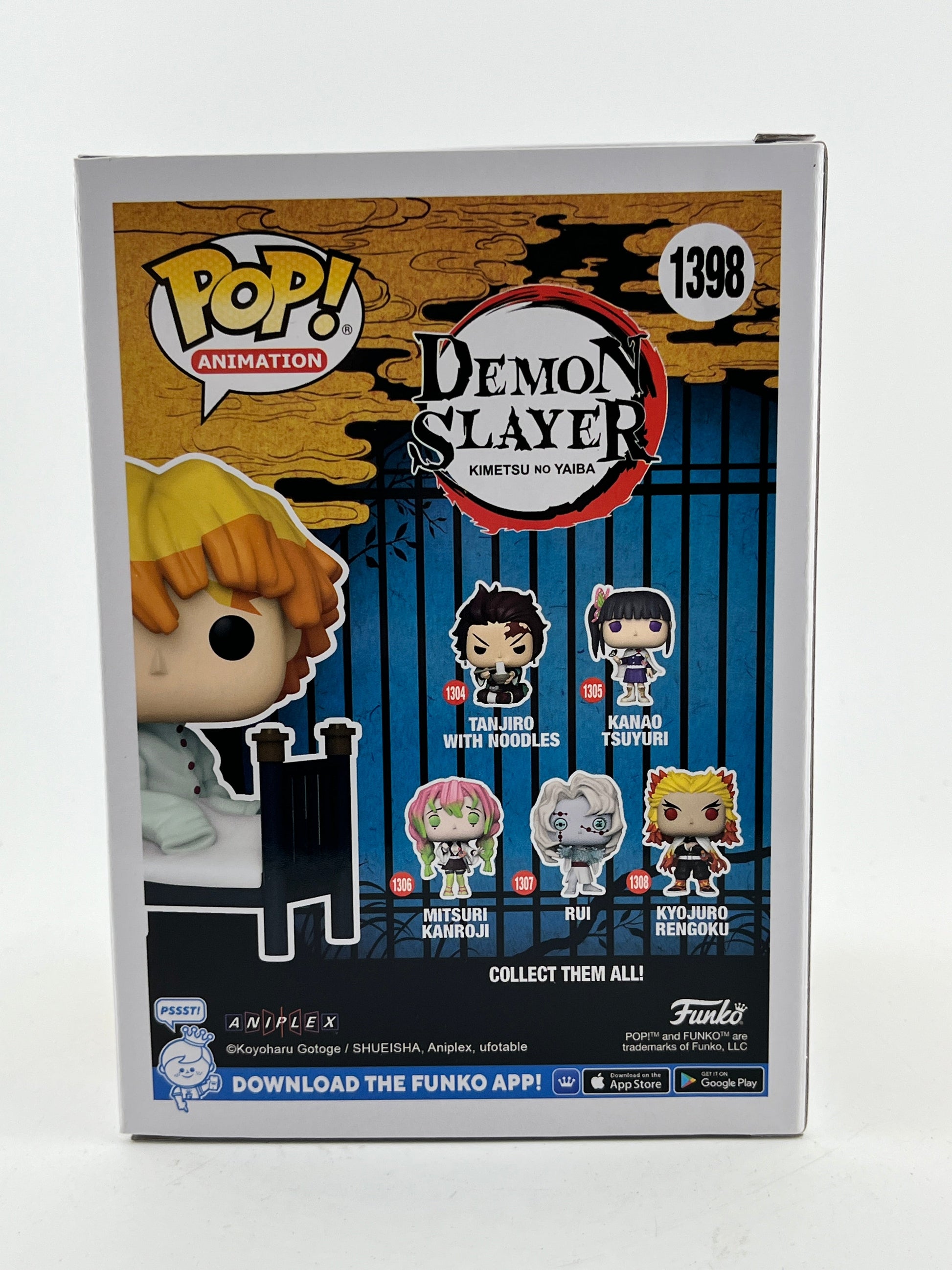 Funko POP! Animation Demon Slayer - Zenitsu Agatsuma #1398 - Special Edition FRENLY BRICKS - Open 7 Days