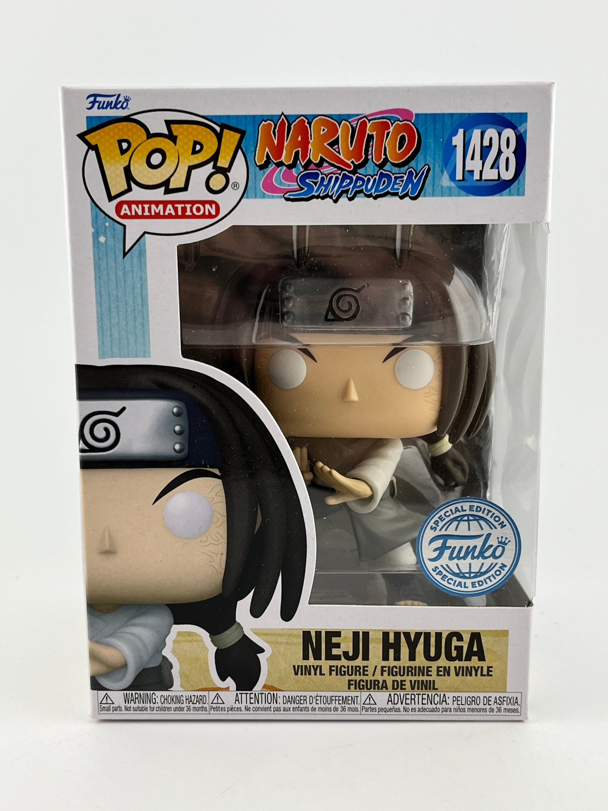 Funko POP! Animation Naruto Shippuden - Neji Hyuga #1428 - Special Edition FRENLY BRICKS - Open 7 Days
