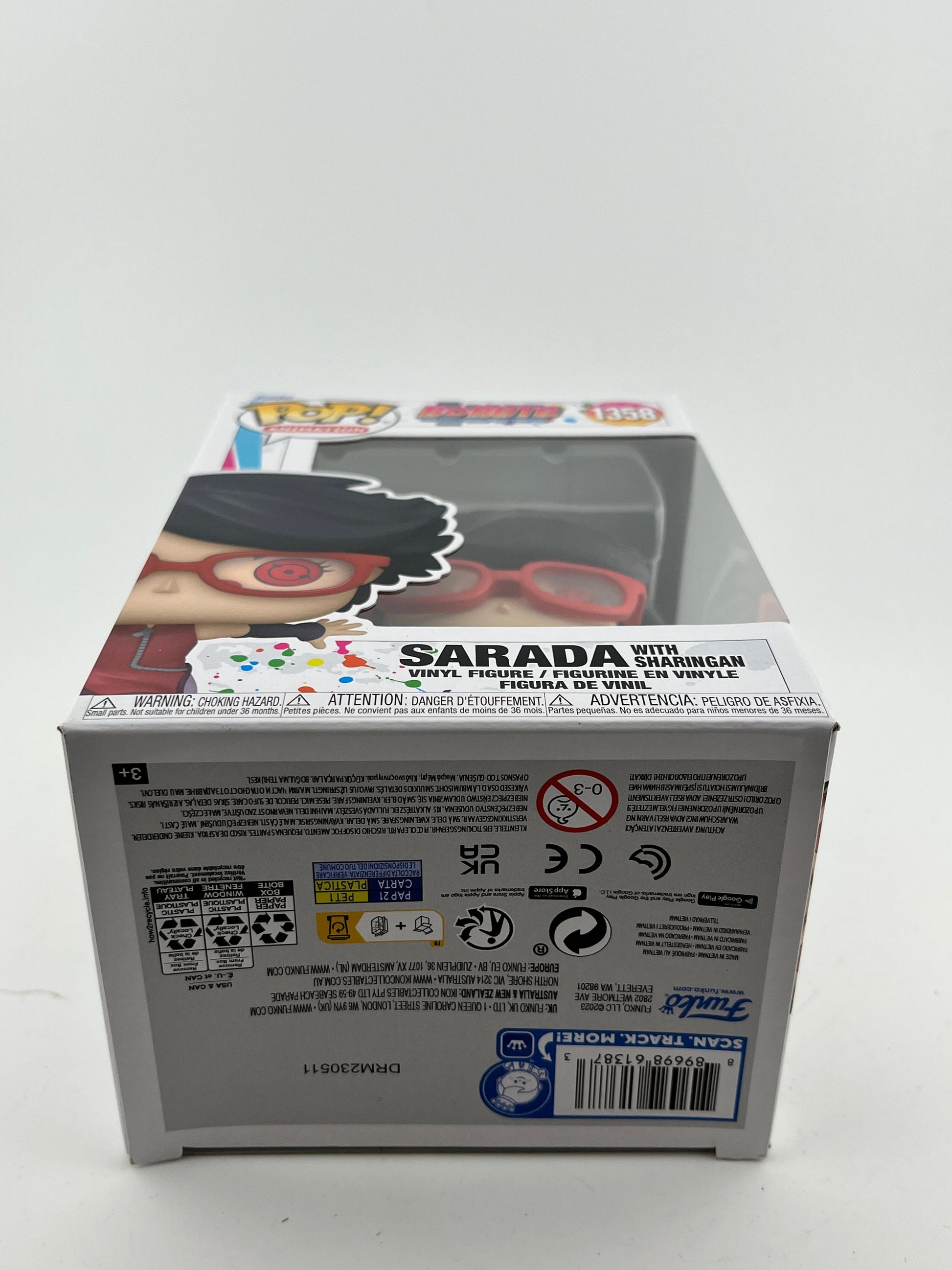 Funko POP! Animation Boruto - Sarada With Sharigan #1358 - Vinyl Collectable FRENLY BRICKS - Open 7 Days