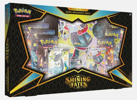 Pokémon TCG: Shining Fates Premium Collection Set Shiny Dragapult VMAX FRENLY BRICKS - Open 7 Days