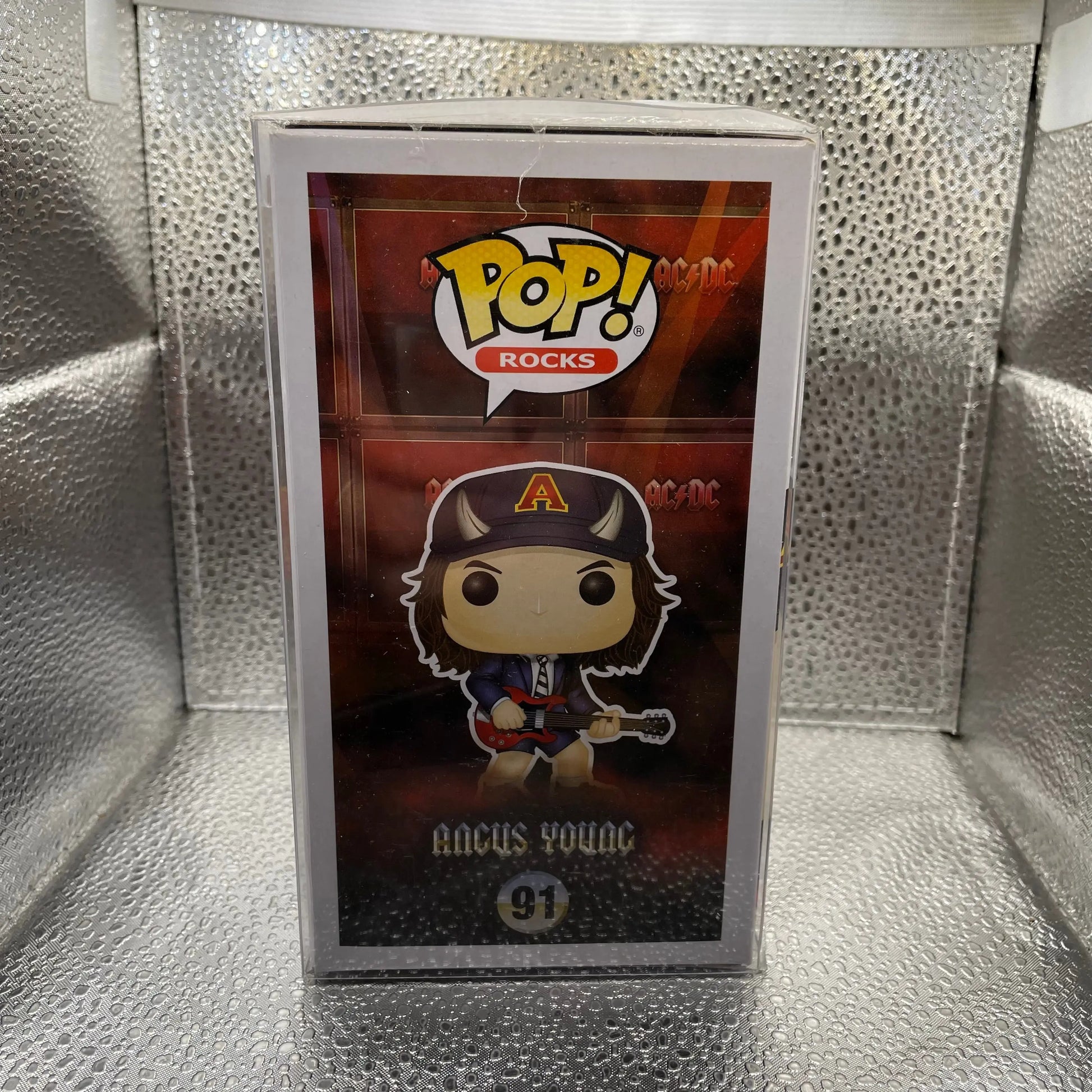 Funko Pop Rocks Vinyl Figure AC DC - # 91 Angus Young - Chase FRENLY BRICKS - Open 7 Days