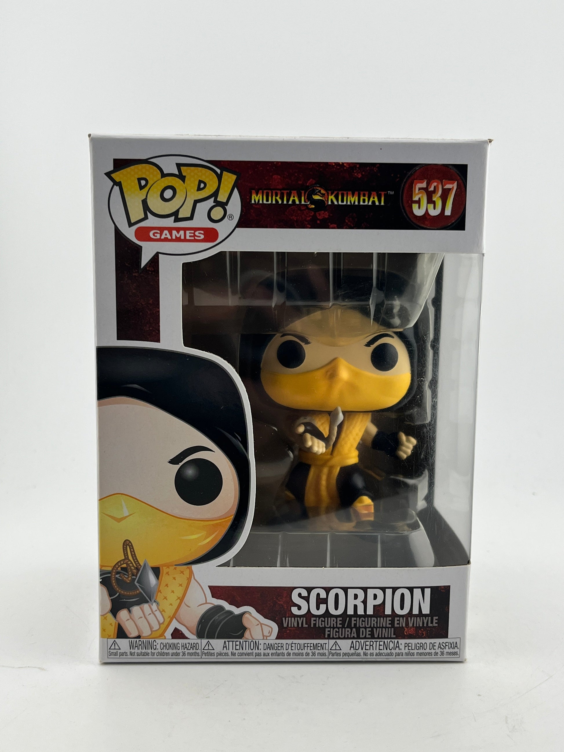Funko POP! Games Mortal Kombat - Scorpion #537 - Vinyl Collectable FRENLY BRICKS - Open 7 Days