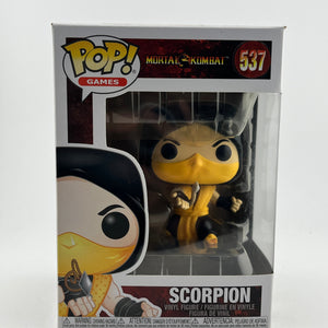 Funko POP! Games Mortal Kombat - Scorpion #537 - Vinyl Collectable FRENLY BRICKS - Open 7 Days