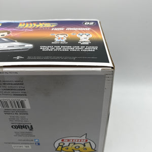 Funko Pop! Rides Back To The Future Time Machine w/ Marty # 02 +combinedshipping FRENLY BRICKS - Open 7 Days