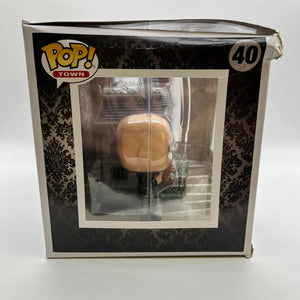 Funko POP! Town The Addams Family - Uncle Fester With Mansion #40 FRENLY BRICKS - Open 7 Days