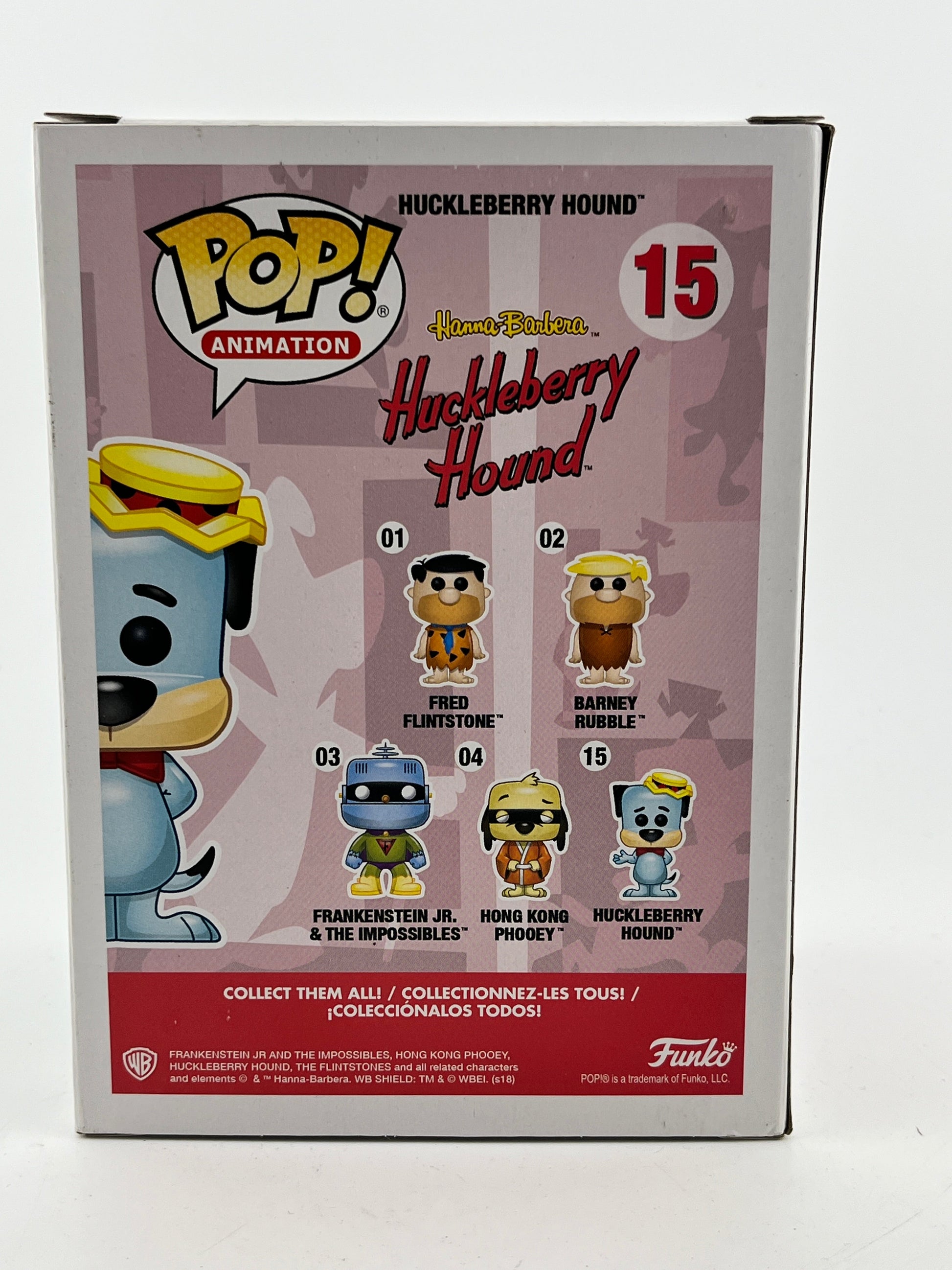 Funko POP! Animation Warner Bros. - Huckleberry Hound #15 - Flocked - Vinyl Collectable FRENLY BRICKS - Open 7 Days