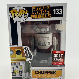 Funko POP! Star Wars Rebels - Chopper #133 - 2017 Convention Exclusive FRENLY BRICKS - Open 7 Days