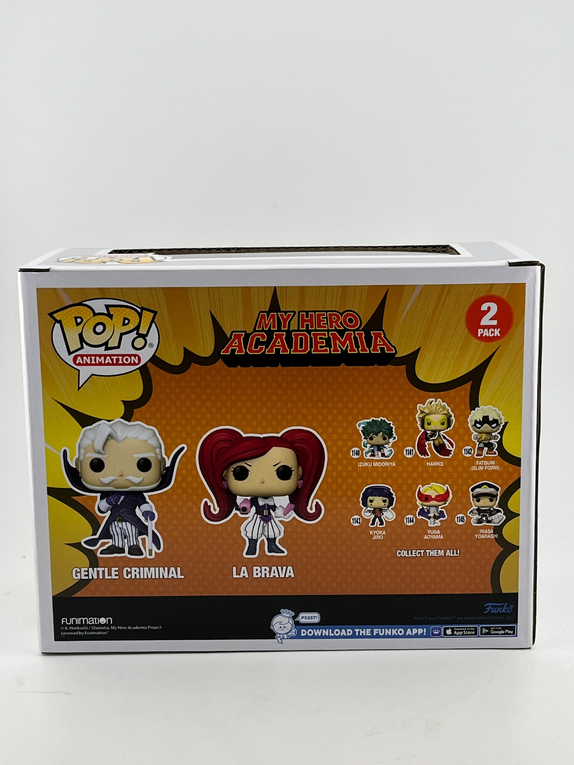 Funko POP! Animation My Hero Academia - Gentle Criminal & La Brava (2 Pack) - Special Edition FRENLY BRICKS - Open 7 Days