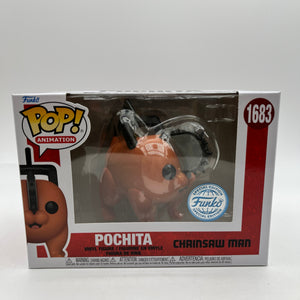 Funko POP! Animation Chainsaw Man - Pochita #1683 - Special Edition FRENLY BRICKS - Open 7 Days