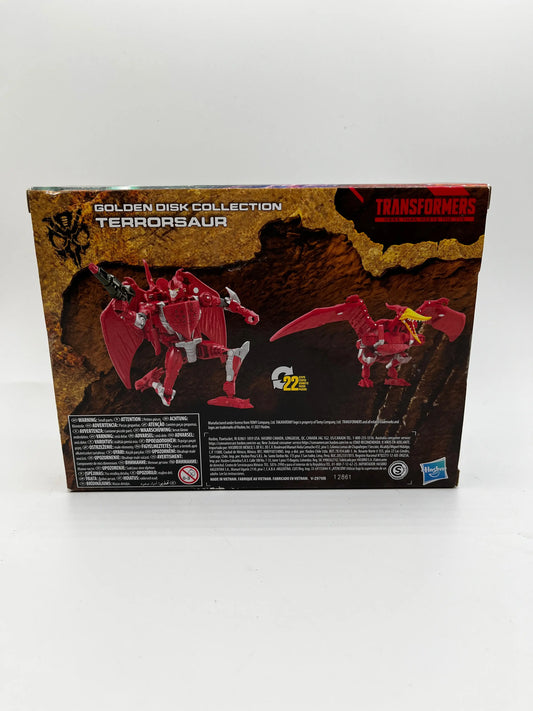 Transformers Kingdom War for Cybertron TERRORSAUR Golden Disk Collection FRENLY BRICKS - Open 7 Days