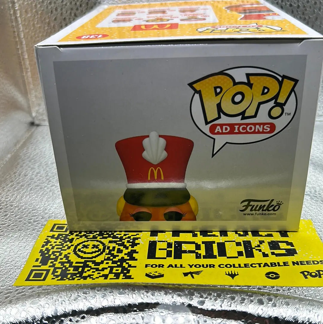 Pop Vinyl Ad Icons 138 Drummer Mc Nugget FRENLY BRICKS - Open 7 Days