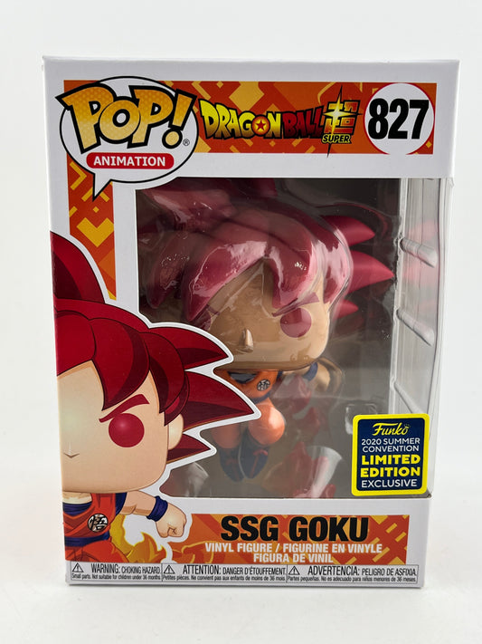 Funko POP! Dragon Ball Super - SSG Goku #827 - 2020 Limited Edition FRENLY BRICKS - Open 7 Days
