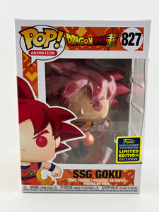 Funko POP! Dragon Ball Super - SSG Goku #827 - 2020 Limited Edition