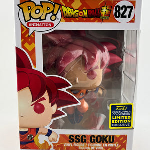 Funko POP! Dragon Ball Super - SSG Goku #827 - 2020 Limited Edition FRENLY BRICKS - Open 7 Days