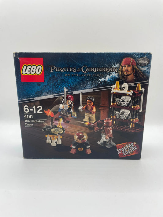 LEGO Pirates of the Caribbean - 4191 The Captains Cabin - Sealed - See photos for condition - As is FRENLY BRICKS - Open 7 Days