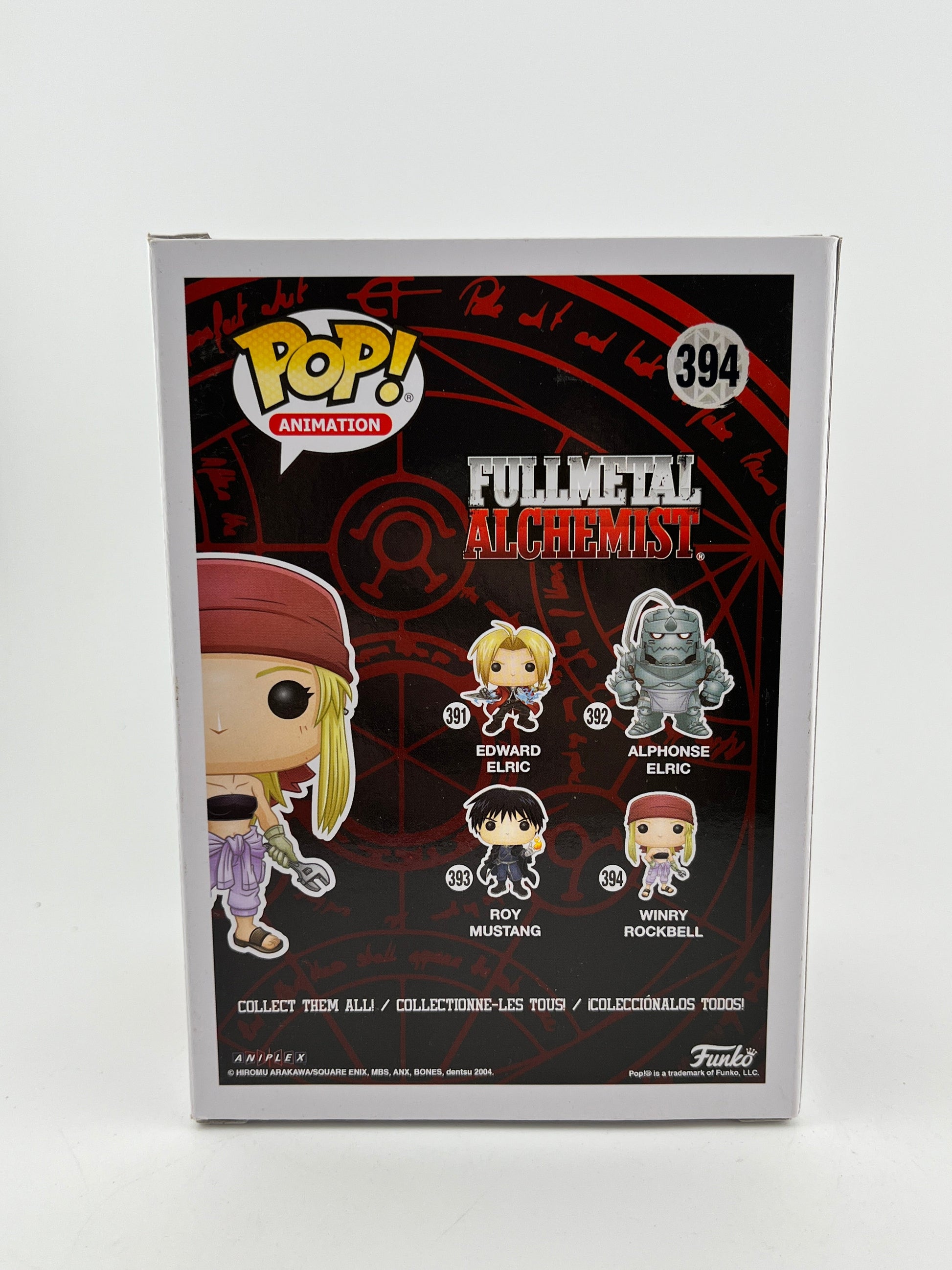 Funko POP! Animation FullMetal Alchemist - Winry Rockbell #394 - Vinyl Collectable FRENLY BRICKS - Open 7 Days