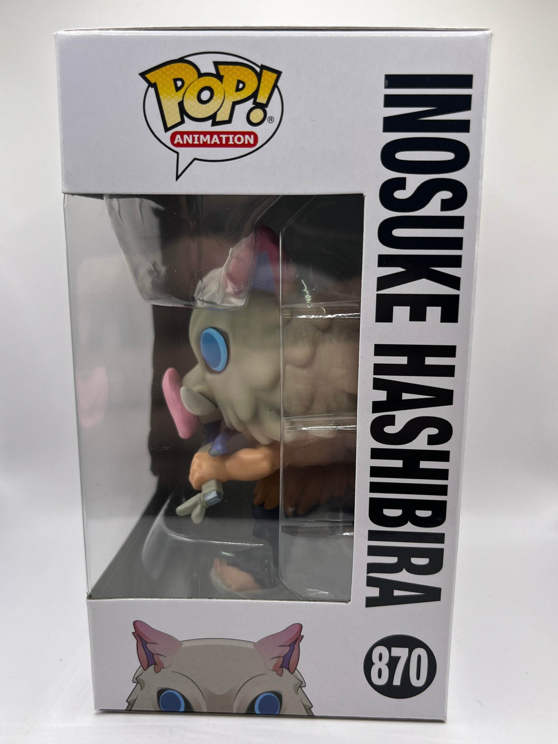 Funko Pop! Vinyl Demon Slayer: Kimetsu no Yaiba Series - Inosuke Hashibira #870 FRENLY BRICKS - Open 7 Days