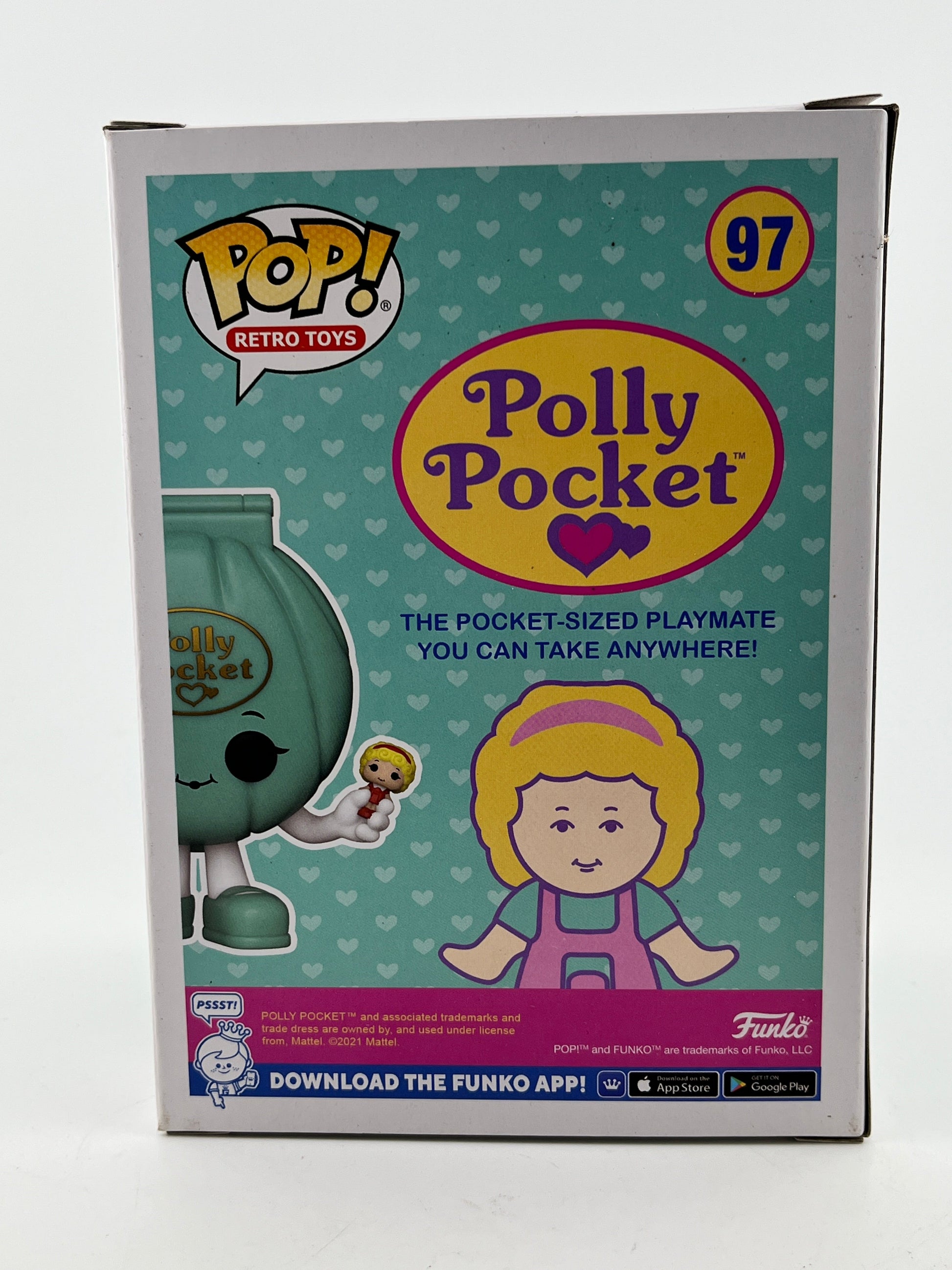 Funko POP! Retro Toys - Polly Pocket Shell #97 - Vinyl Collectable FRENLY BRICKS - Open 7 Days