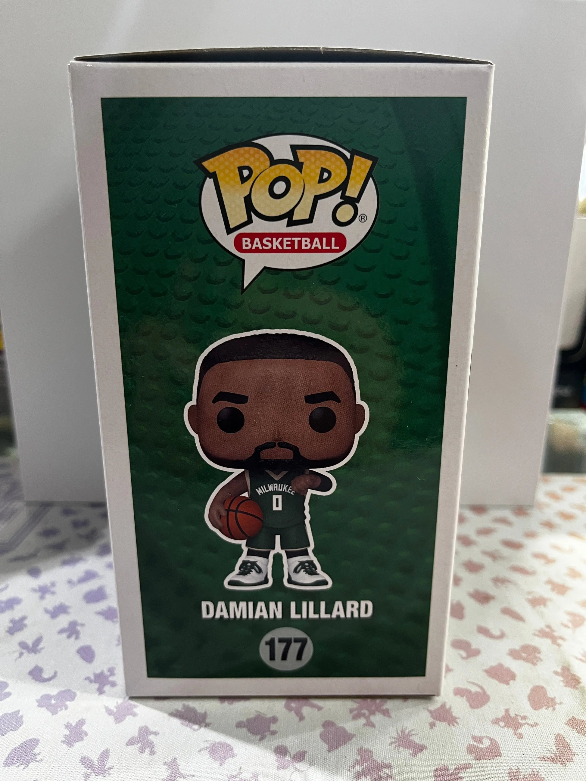 Funko Pop Vinyl Basketball Milwaukee Bucks Damian Lillard #177 FRENLY BRICKS - Open 7 Days