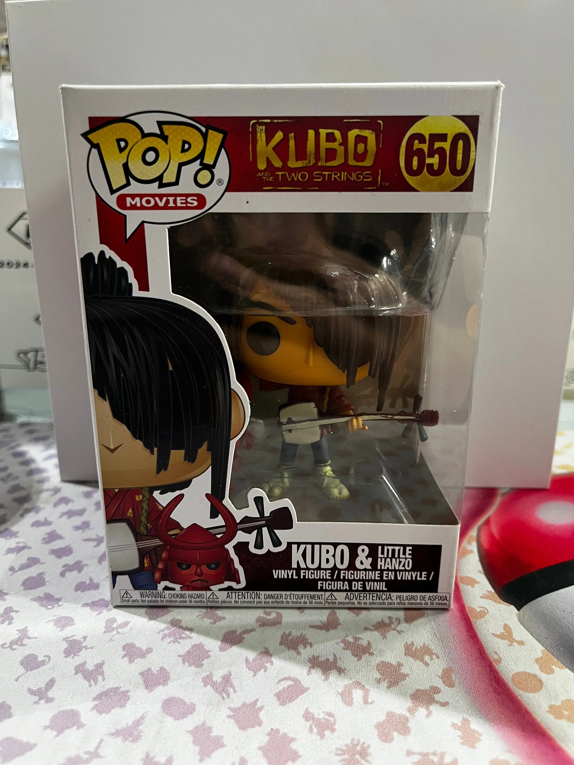 Funko Pop Vinyl Movies Kubo and the Two Strings Kubo & Little Hanzo #650 FRENLY BRICKS - Open 7 Days