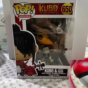 Funko Pop Vinyl Movies Kubo and the Two Strings Kubo & Little Hanzo #650 FRENLY BRICKS - Open 7 Days