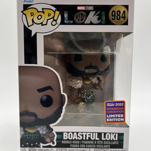 Funko POP! Marvel Studios Loki Boastful Loki #984 Limited Edition - Vinyl Collectable FRENLY BRICKS - Open 7 Days