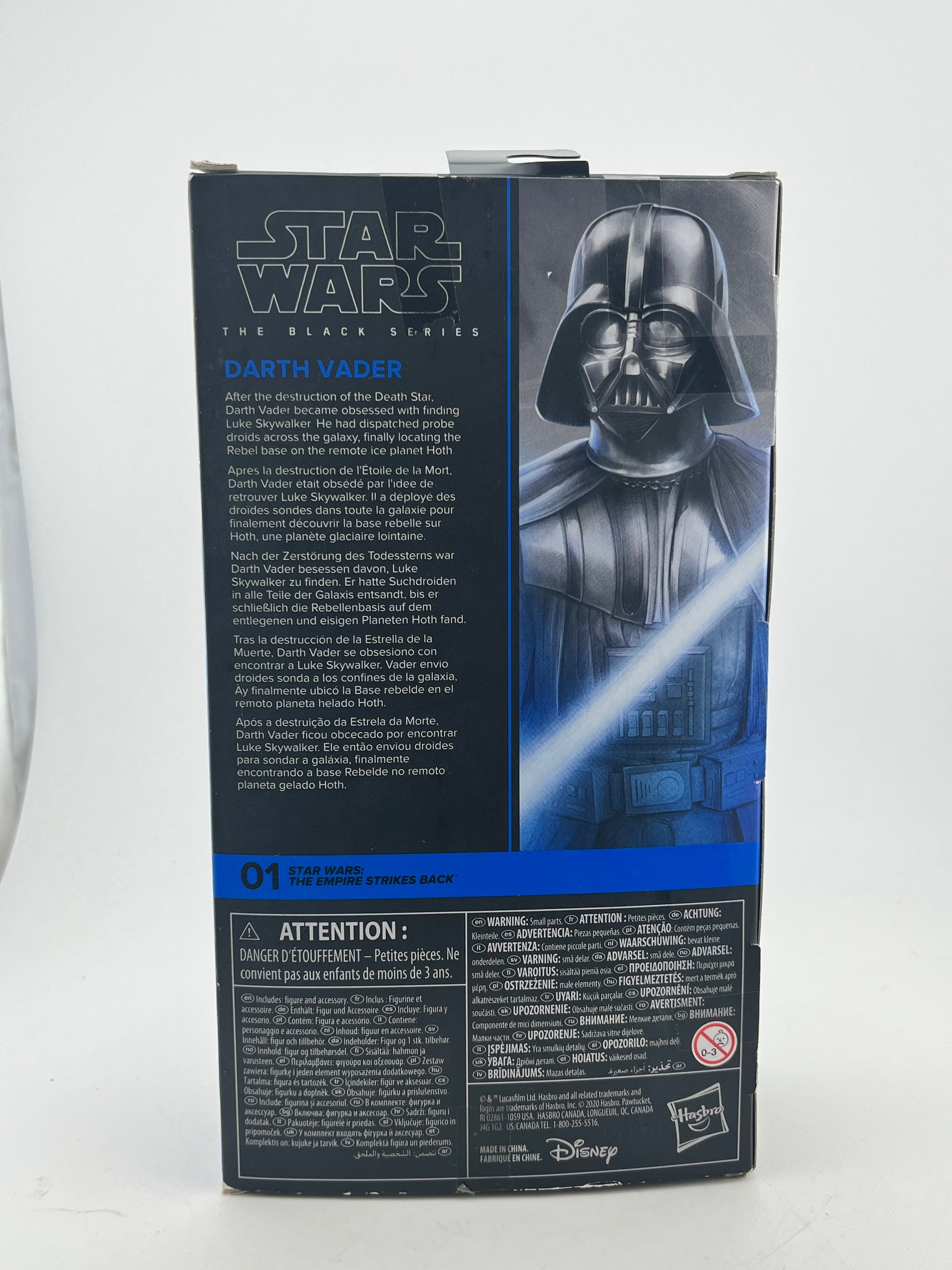Star Wars The Empire Strikes Back - Darth Vader - Black Series FRENLY BRICKS - Open 7 Days