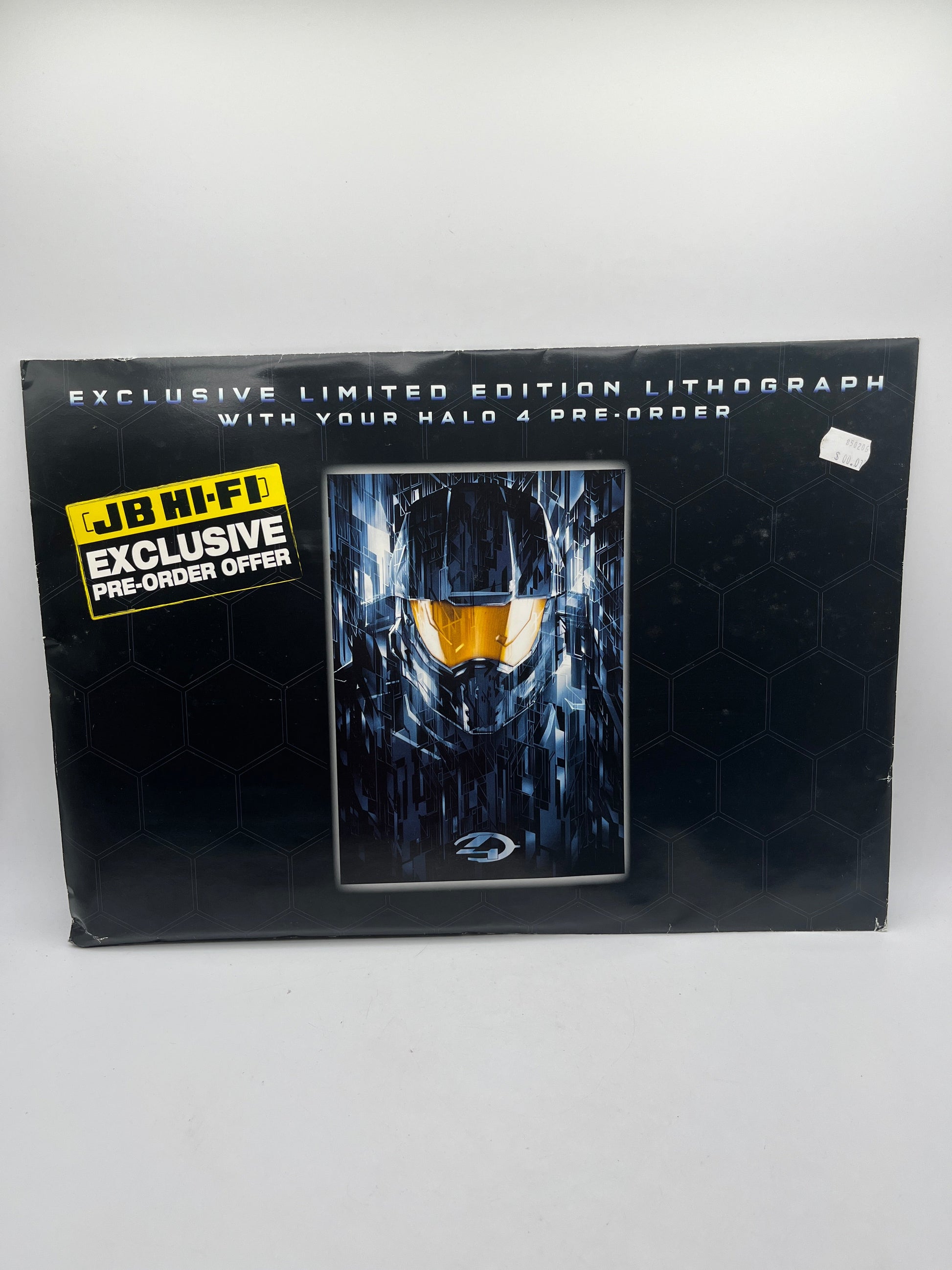 "Halo 4" Jb Hi-fi Exclusive - Limited Edition Lithograph Pre-Order Exclusives FRENLY BRICKS - Open 7 Days