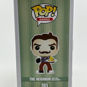 Funko POP! Games Hello Neighbor - The Neighbor With Milk And Cookies #263 - Vinyl Collectable FRENLY BRICKS - Open 7 Days