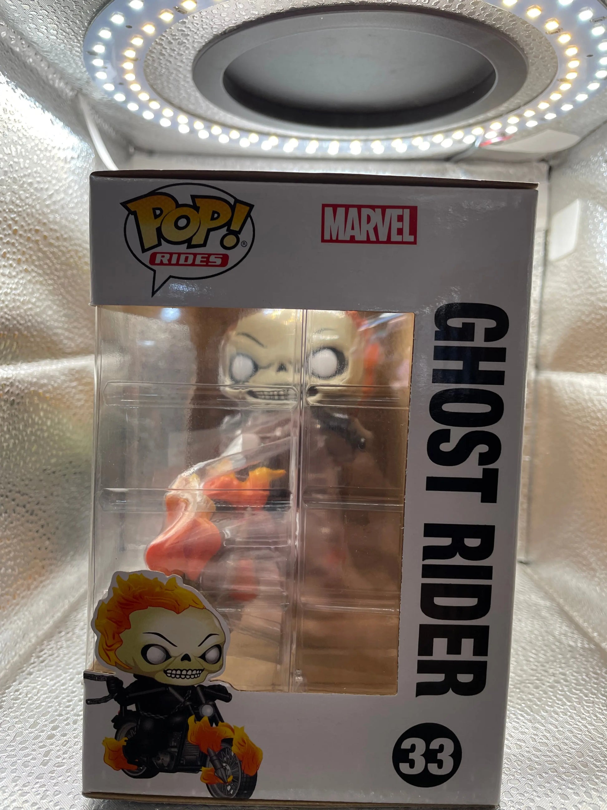 Funko Pop! Rides: Marvel - Ghost Rider -#33 FRENLY BRICKS - Open 7 Days