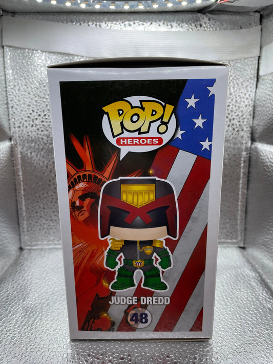 Funko POP! Movies Judge Dredd Vinyl Figure #48 Vaulted Retired 2000 AD Comics FRENLY BRICKS - Open 7 Days