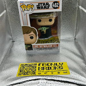 Pop Vinyl Star Wars 482 Luke Skywalker With Grogu FRENLY BRICKS - Open 7 Days