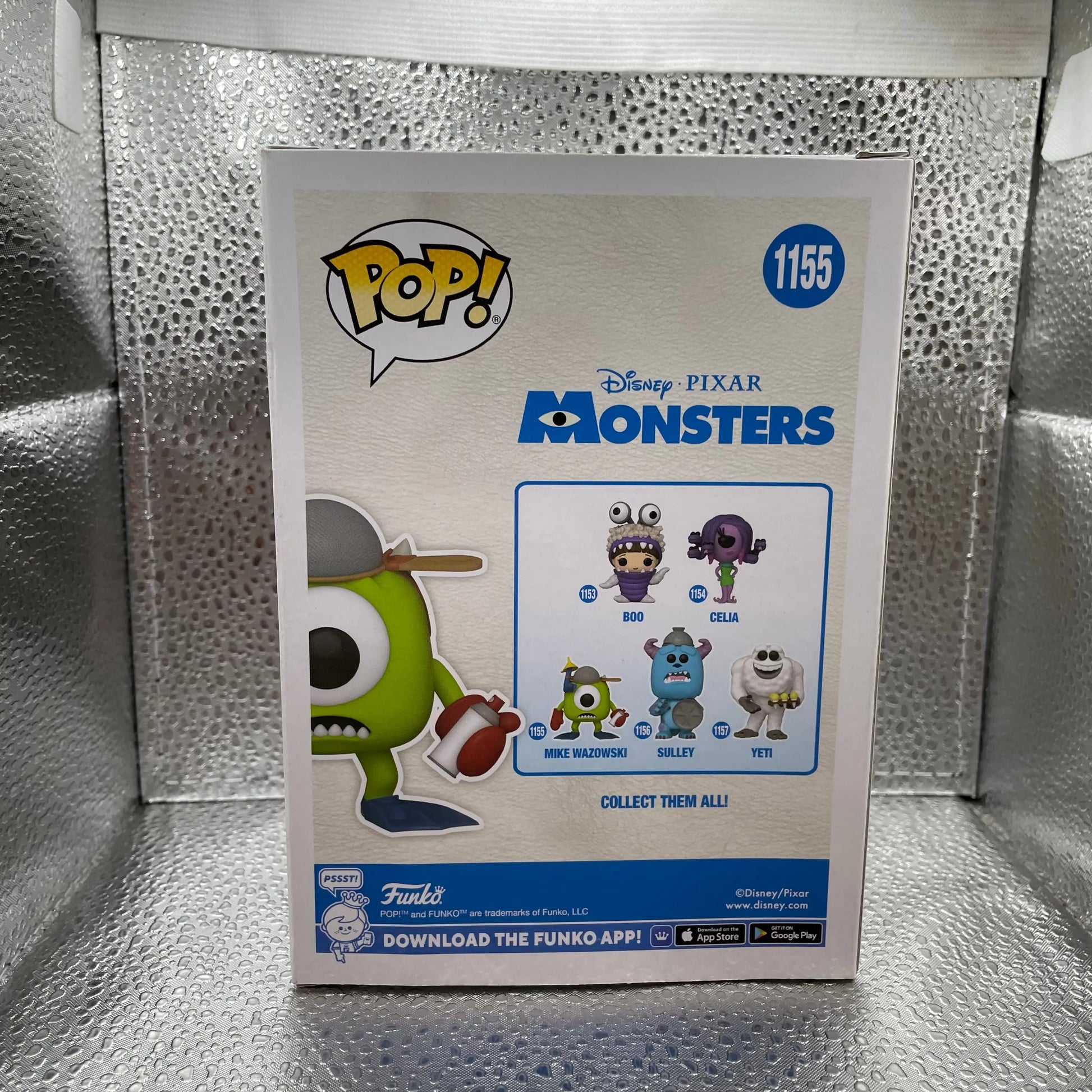 Funko Pop Disney Monsters inc Mike Wazowski 20th Anniv #1155 Vinyl Figure FRENLY BRICKS - Open 7 Days