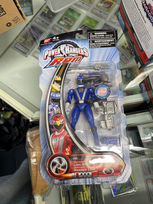 Power Rangers RPM Full Throttle  Blue Lion Ranger/ New Factory Sealed 2009 FRENLY BRICKS - Open 7 Days