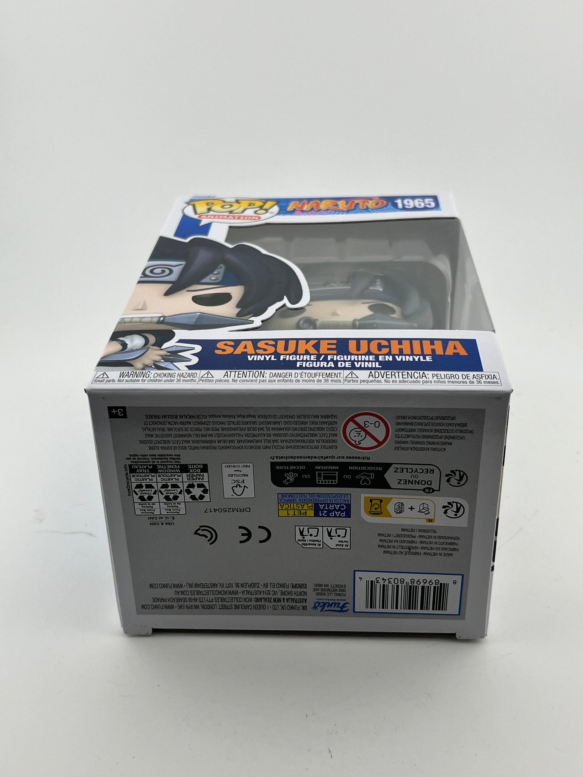 Funko POP! Animation Naruto - Sasuke Uchiha #1955 - Vinyl Collectable FRENLY BRICKS - Open 7 Days
