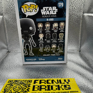 Pop Vinyl Star Wars #179 K-2SO FRENLY BRICKS - Open 7 Days