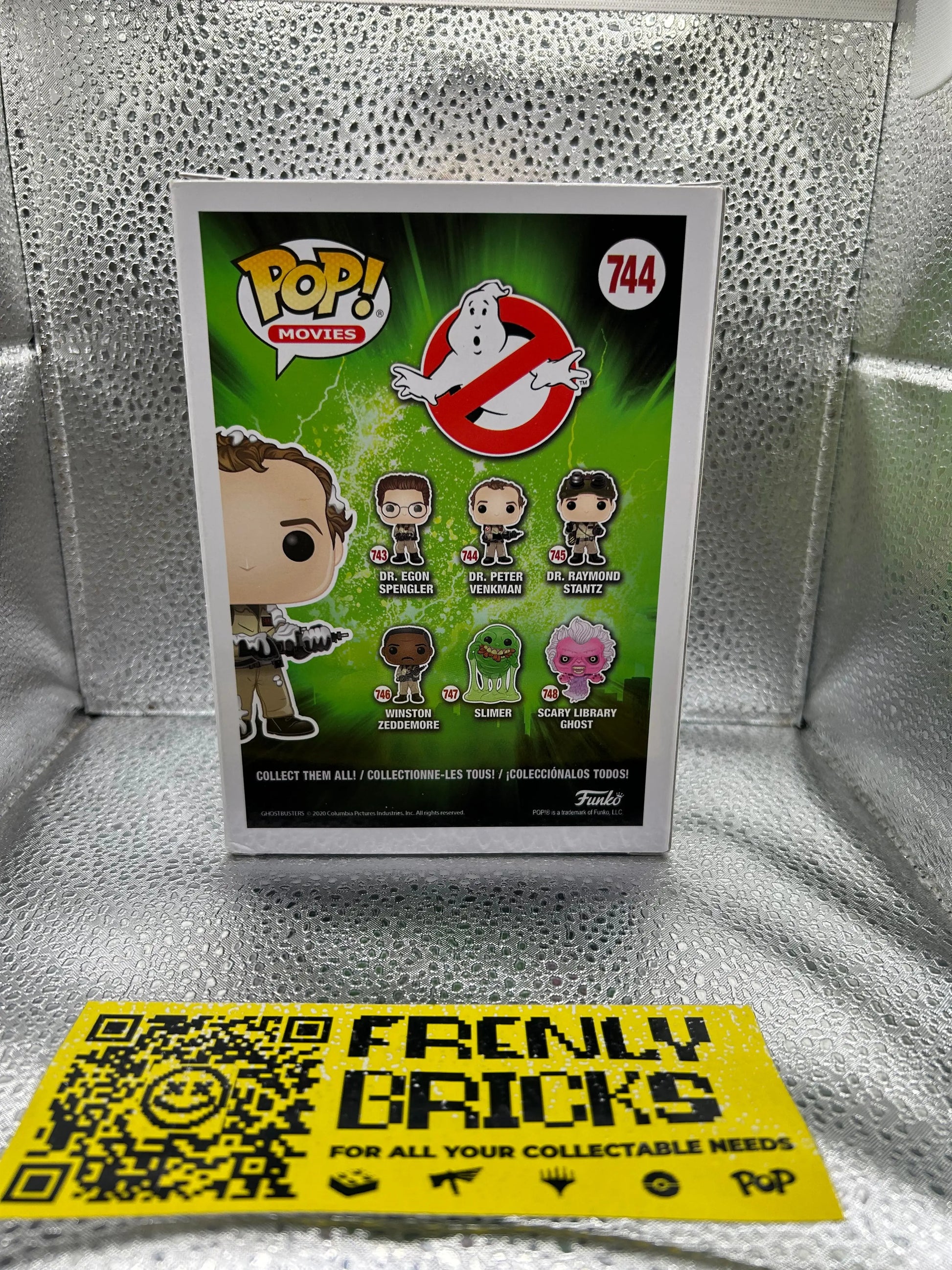 Pop Vinyl  Movies #744 Dr.Peter Venkman FRENLY BRICKS - Open 7 Days