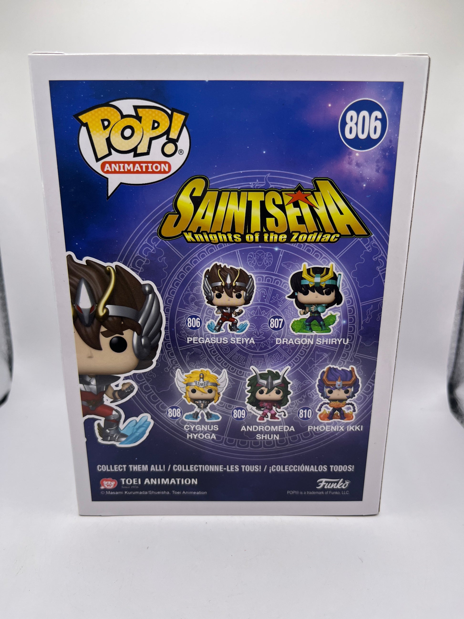 Funko Pop Vinyl Animation Saint Seiya Knights Of The Zodiac "Pegasus Seiya" #806 FRENLY BRICKS - Open 7 Days