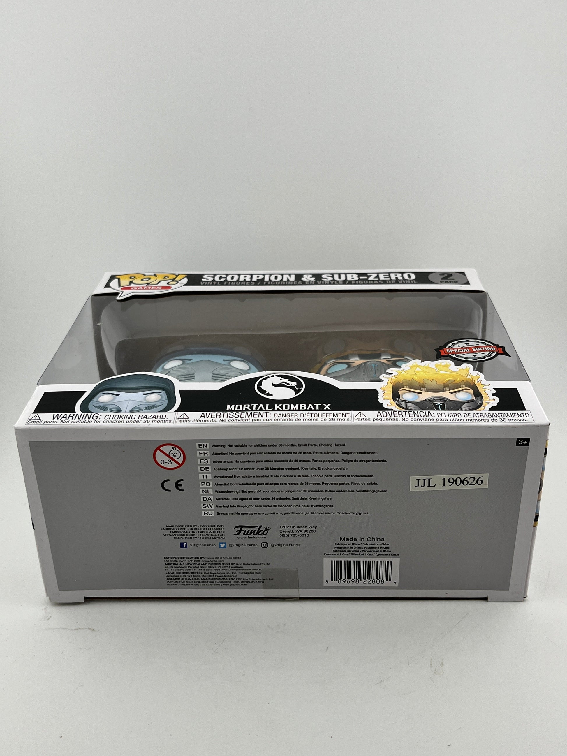 Funko POP! Games Mortal Kombat X - Scorpin & Sub Zero (2 Pack) - Special Edition FRENLY BRICKS - Open 7 Days